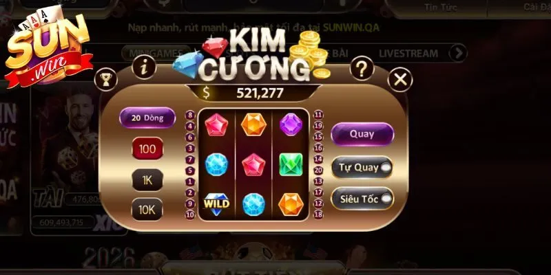 Cách nhập cuộc game kim cương